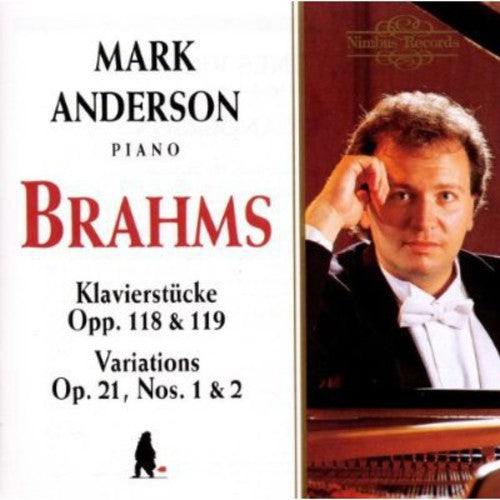 Brahms / Anderson - Klavierstucke / Variations Op 21 , Nos 1 & 2 - Music CD