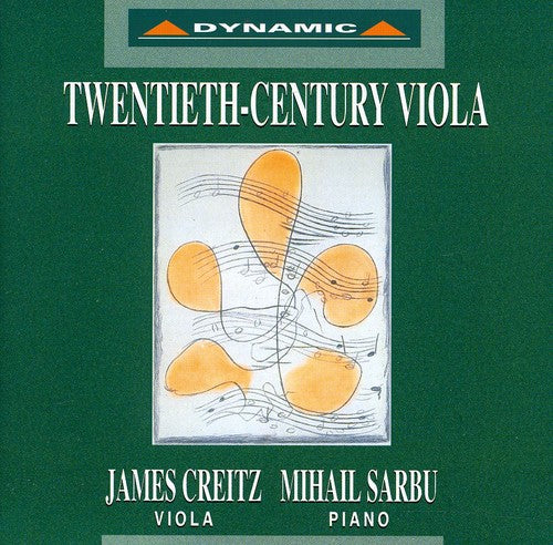 Enescu / Stravinsky / Britten / Creitz / Sarbu - Xxth Century Viola - Music CD