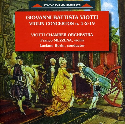 Viotti / Borin / Mezzena / Viotti Chamber Orch. - Violin Concerti Nos. 1, 2 & 19 Ii - Music CD