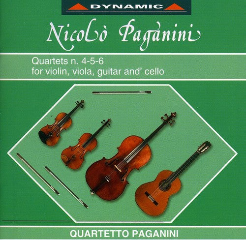 Paganini / Paganini Quartet - Complete Quartets 4 - Music CD