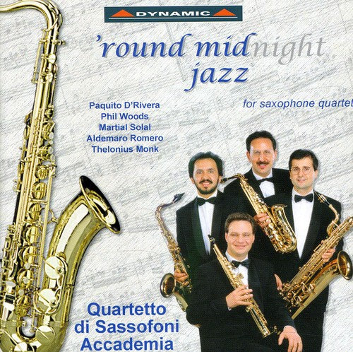 Accademia Saxophone Quartet - Round Midnight Jazz - Music CD