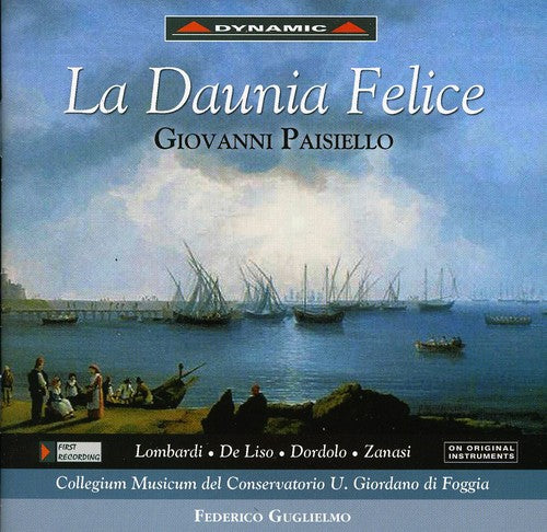 the album cover for Donatella Lombardi - La Daunia Felice