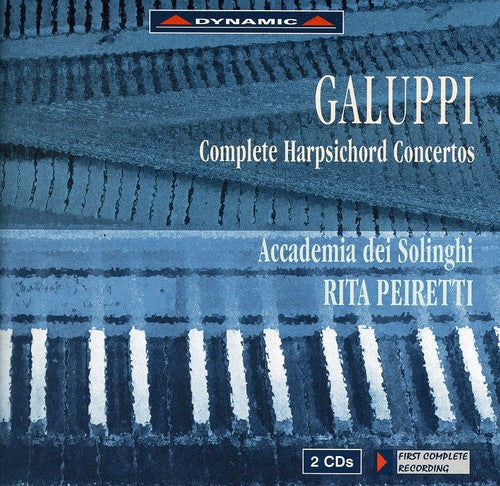 the album cover for Rita Peiretti - Complete Harpsichord Concerti