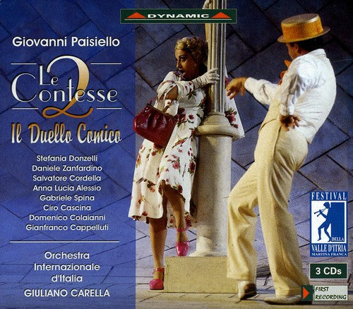 the album cover for Giuliano Carella - Due Contesse / Il Duello Comico