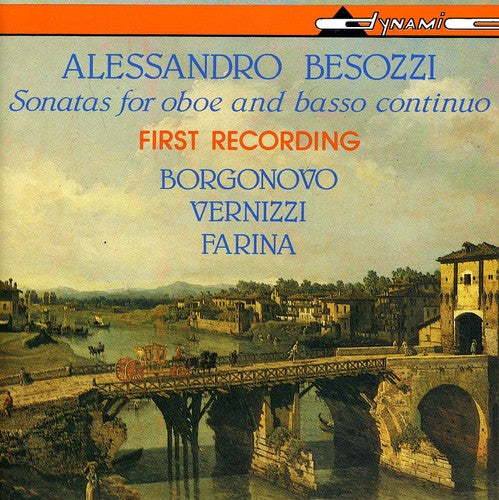 the album cover for Pietro Borgonovo - Sonatas for Oboe & Basso