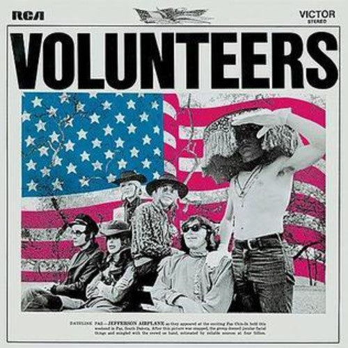 the album cover for Jefferson Airplane - Volunteers
