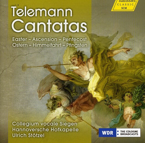 Telemann / Collegium Vocale Siegen - Telemann Cantatas - Music CD