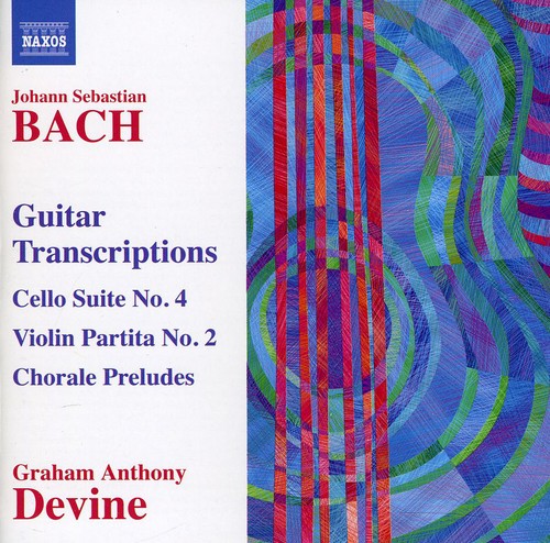 the album cover for Graham Anthony Devine - Guitar Transcriptions: Cello Suite No. 4