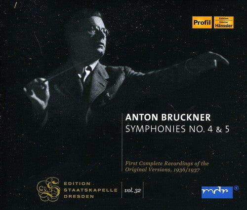 Bruckner / Staatskapelle Dresden / Bohm - Symphonies No. 4 & 5 - Music CD