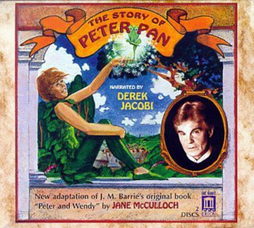 the album cover for Derek Jacobi - Story of Peter Pan