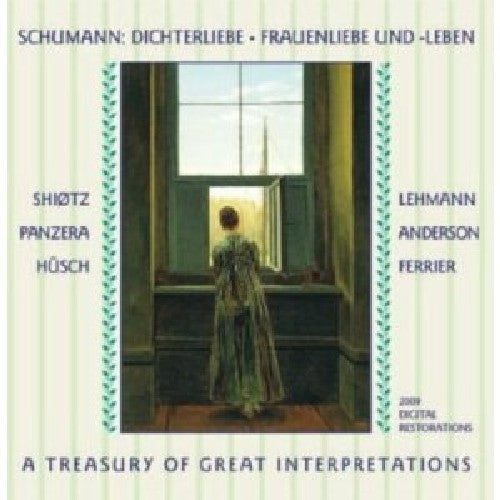 the album cover for Schumann / Schiotz / Moore / Rupp - Treasury of Great Interpretations