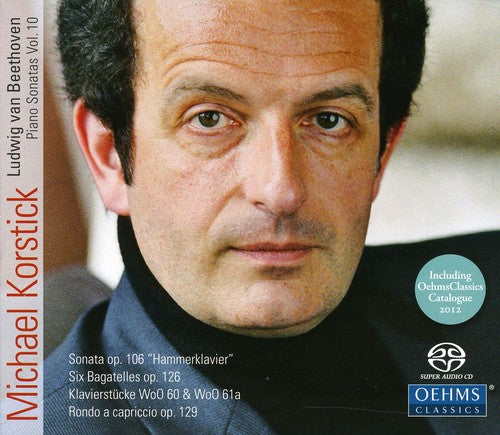 the album cover for Michael Korstick - Piano Sonatas 10
