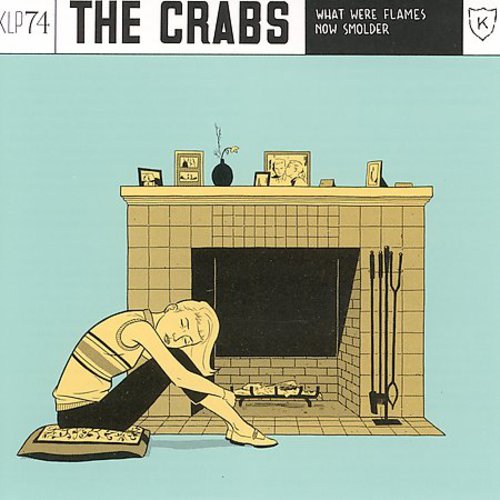the album cover for Crabs (Indie Rock) - What Were Flames Now Smolder