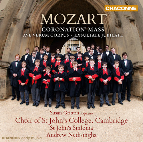 Mozart / Gritton / Bourne / Furness / Humphreys - Coronation Mass & Ave Verum Corpus & - Music CD