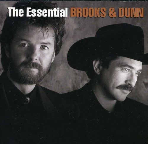 the album cover for Brooks & Dunn - The Essential Brooks & Dunn