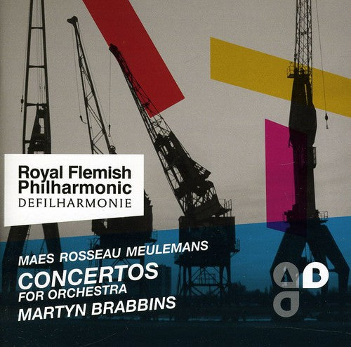 the album cover for Martyn Brabbins - Concertos for Orchestra