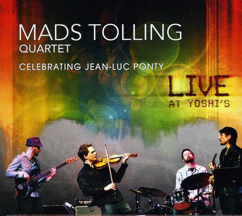 the album cover for Eric Garland - Celebrating Jean-Luc Ponty: Live at Yoshi's