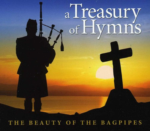 the album cover for Treasury Of Hymns Beauty Of Bagpipes - Treasury of Hymns: Beauty of Bagpipes / Various