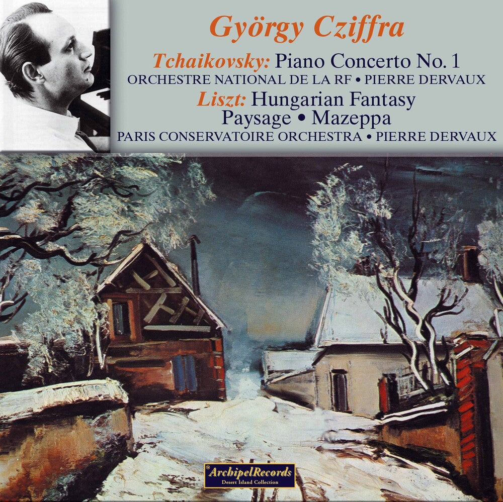 the album cover for Orchestre National de la Radiodiffusion Française - Piano Concerto / Hungarian Fantasy for Piano &
