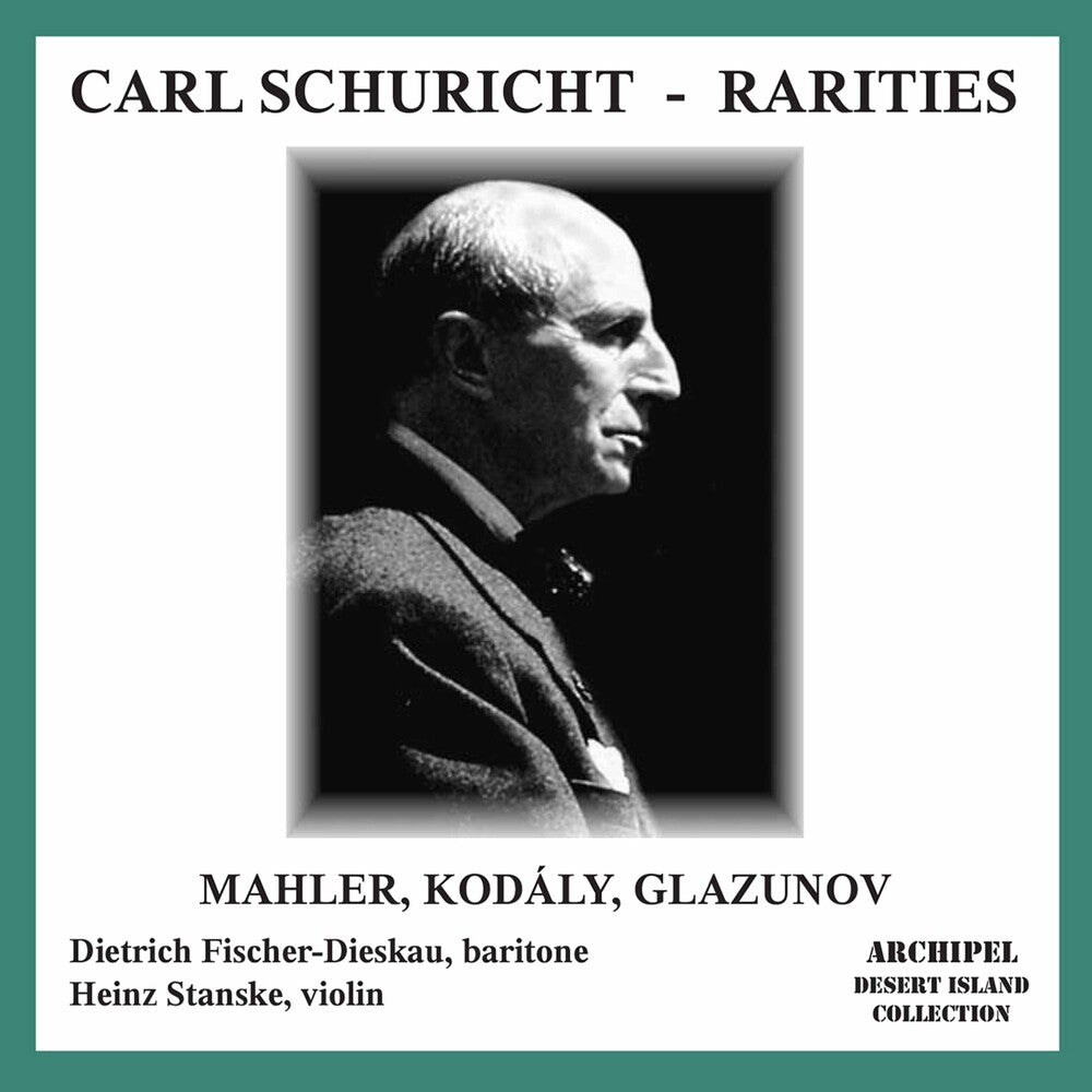 the album cover for Mahler / Fischer-Dieskau / Schuricht / Kodaly - Lieder Eines Fahrenden Gesellen
