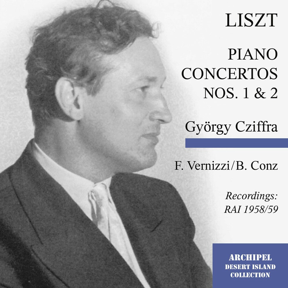 the album cover for György Cziffra - Piano Concerto