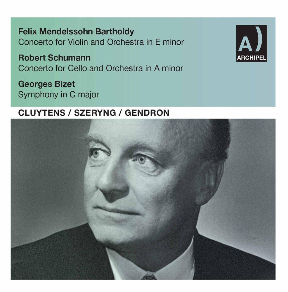 the album cover for Mendelssohn / Szeryng / Onf / Cluytens - Concerto for Violin & Orchestra