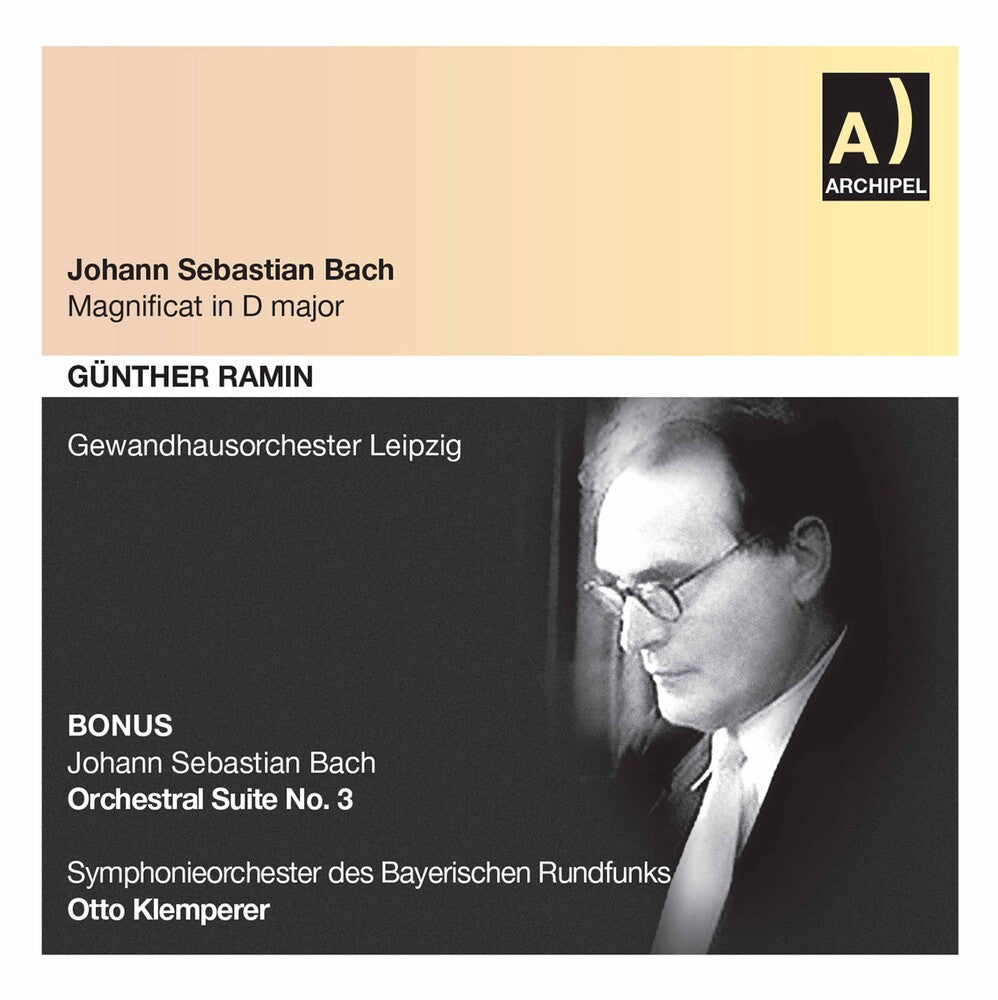 the album cover for J Bach S / Rokyta / Fischer / Marten / Ramin - Magnificat in D Major