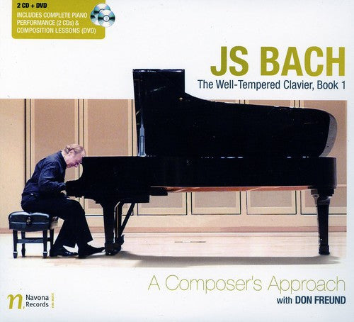 Bach / Freund - Well-tempered Clavier Book 1: Composer's Approach - Music CD