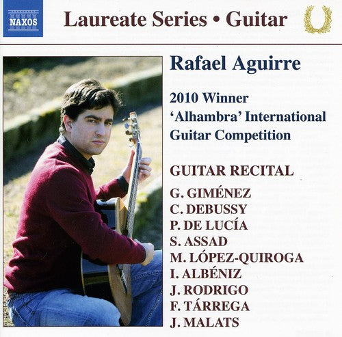 the album cover for Rafael Aguirre - Guitar Laureate Series