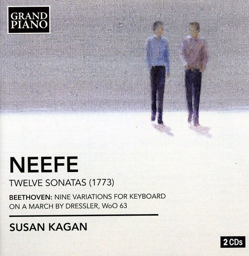 the album cover for Susan Kagan - 12 Piano Sonatas / 9 Variations for Keyboard