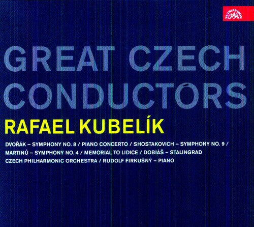 the album cover for Rudolf Firkušný - Great Czech Conductors