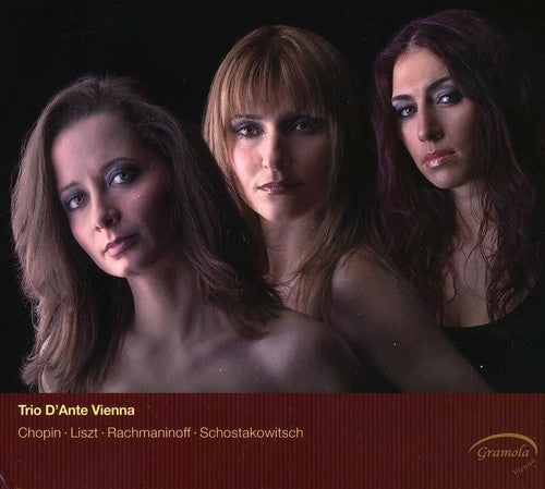 Chopin / Trio D'ante Vienna / Liszt / Rachmaninov - Piano Trios - Music CD