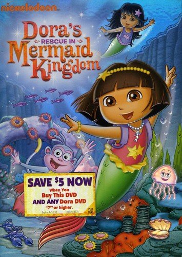 Dora The Explorer - Dora's Rescue In The Mermaid Kingdom - DVD