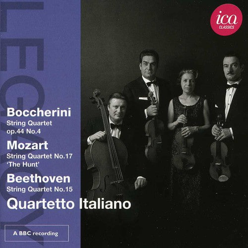 the album cover for Quartetto Italiano - Legacy: Quarteto Italiano