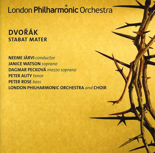 the album cover for London Philharmonic Orchestra - Stabat Mater