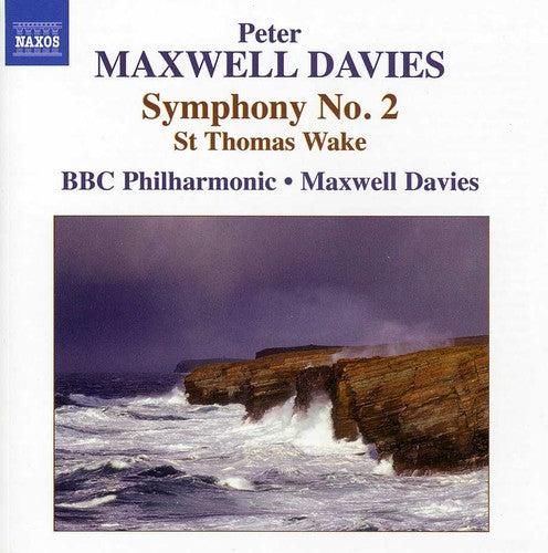 the album cover for Peter Maxwell Davies - Symphony No. 2 & St Thomas Wake