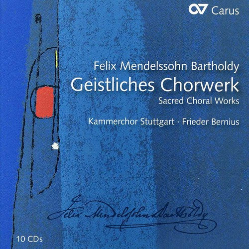 the album cover for N Burgmuller - Geistliches Chorwerk