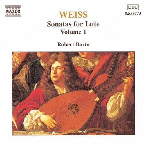the album cover for Robert Barto - Sonatas for Lute 1