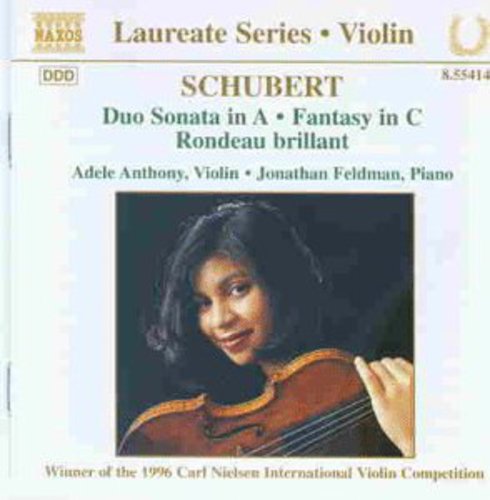 the album cover for Adele Anthony - Duo Sonata in a