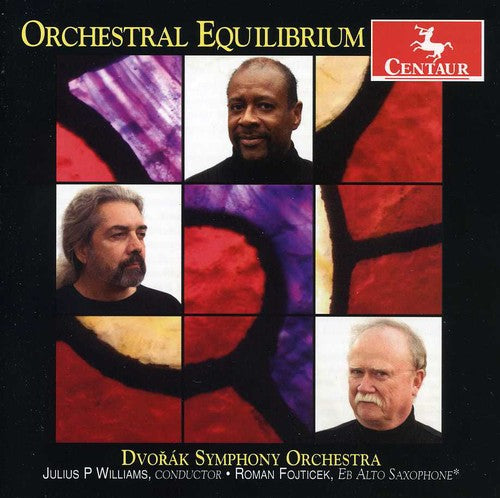 the album cover for Dvorak Sym Orchestra / Williams / Fojticek - Orchestral Equilibrium