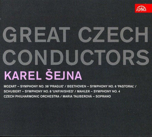 the album cover for Czech Philharmonic Orchestra - Great Czech Conductors