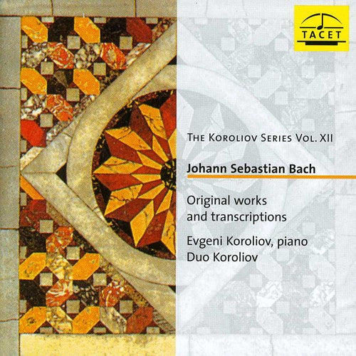 the album cover for J Bach S / Duo Koroliov - Koroliov Series 12: Bach Original Works