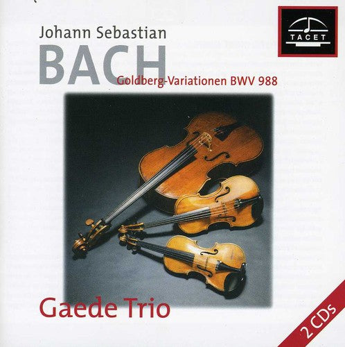 Bach / Gaede Trio - Goldberg Variations - Music CD