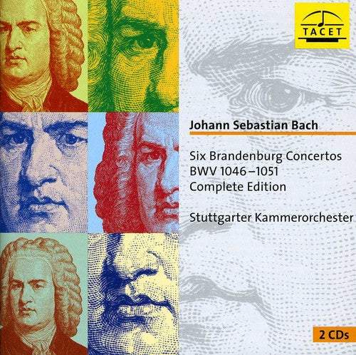 the album cover for J Bach S / Stuttgarter Kammerorchester - Brandenburg Concertos