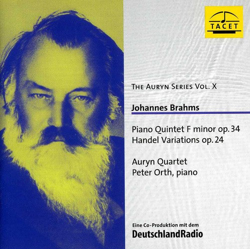 Brahms / Auryn Quartet / Orth - Auryn Series 10 - Music CD