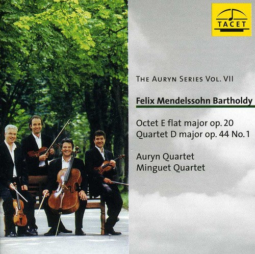 the album cover for Mendelssohn / Auryn Quartet / Minguet Quartet - Auryn Series 7