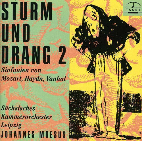 the album cover for Mozart / Haydn / Vanhal - Sturm Und Drang (Storm & Stress) 2