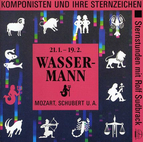 the album cover for Wasserman Komponisten Und Ihre Sternzeichen / Var - Wasserman: Komponisten Und Ihre Sternzeichen / Various