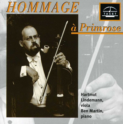 the album cover for Vitali / Joachim / Brahms / Paganini / Lindemann - Lindemann Series: Hommage a Primrose 3