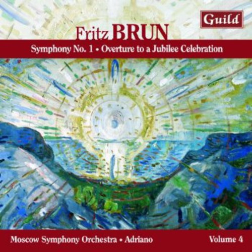 Brun / Moscow So / Adriano - Symphony 1 & Overture - Music CD
